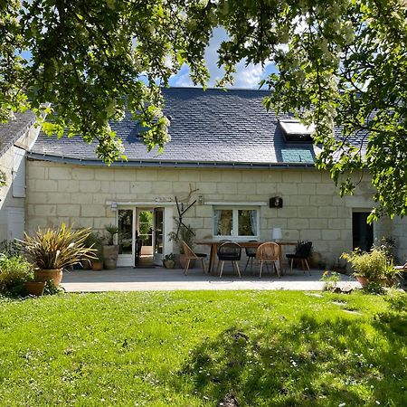 Chambres D Hotes Avec Piscine Et Spa La Foliere Saumur Villebernier Exteriör bild