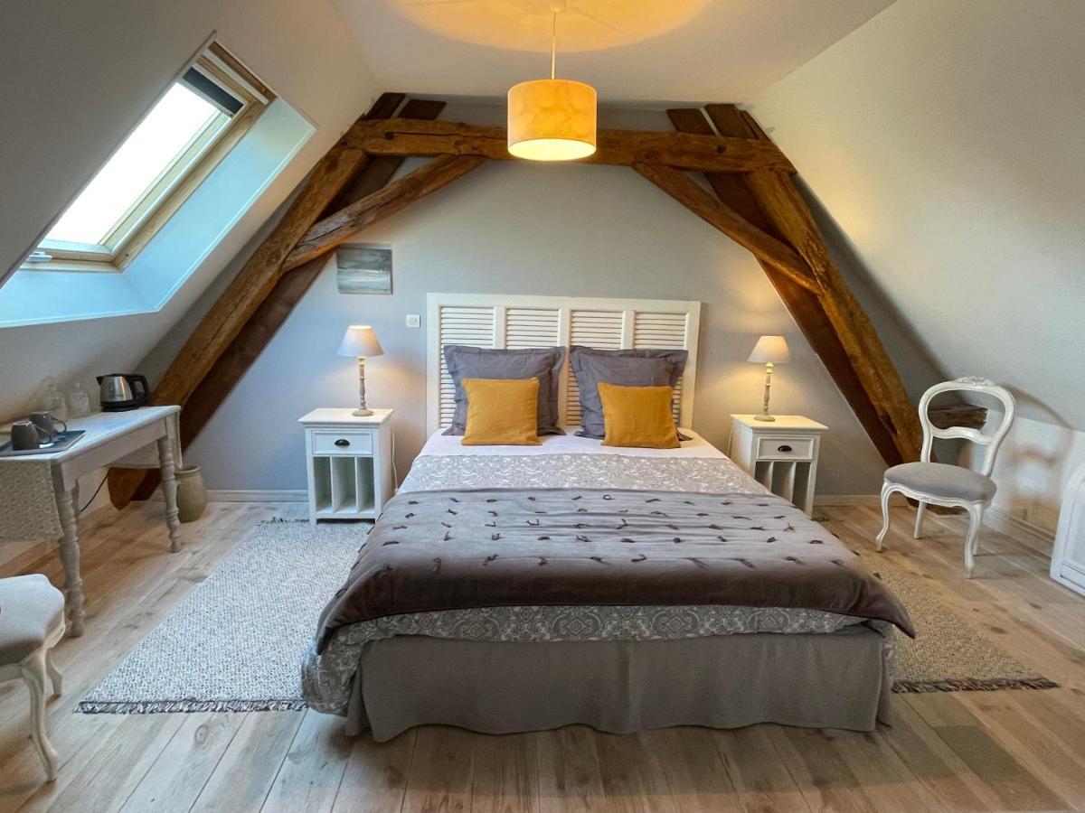 Chambres D Hotes Avec Piscine Et Spa La Foliere Saumur Villebernier Exteriör bild