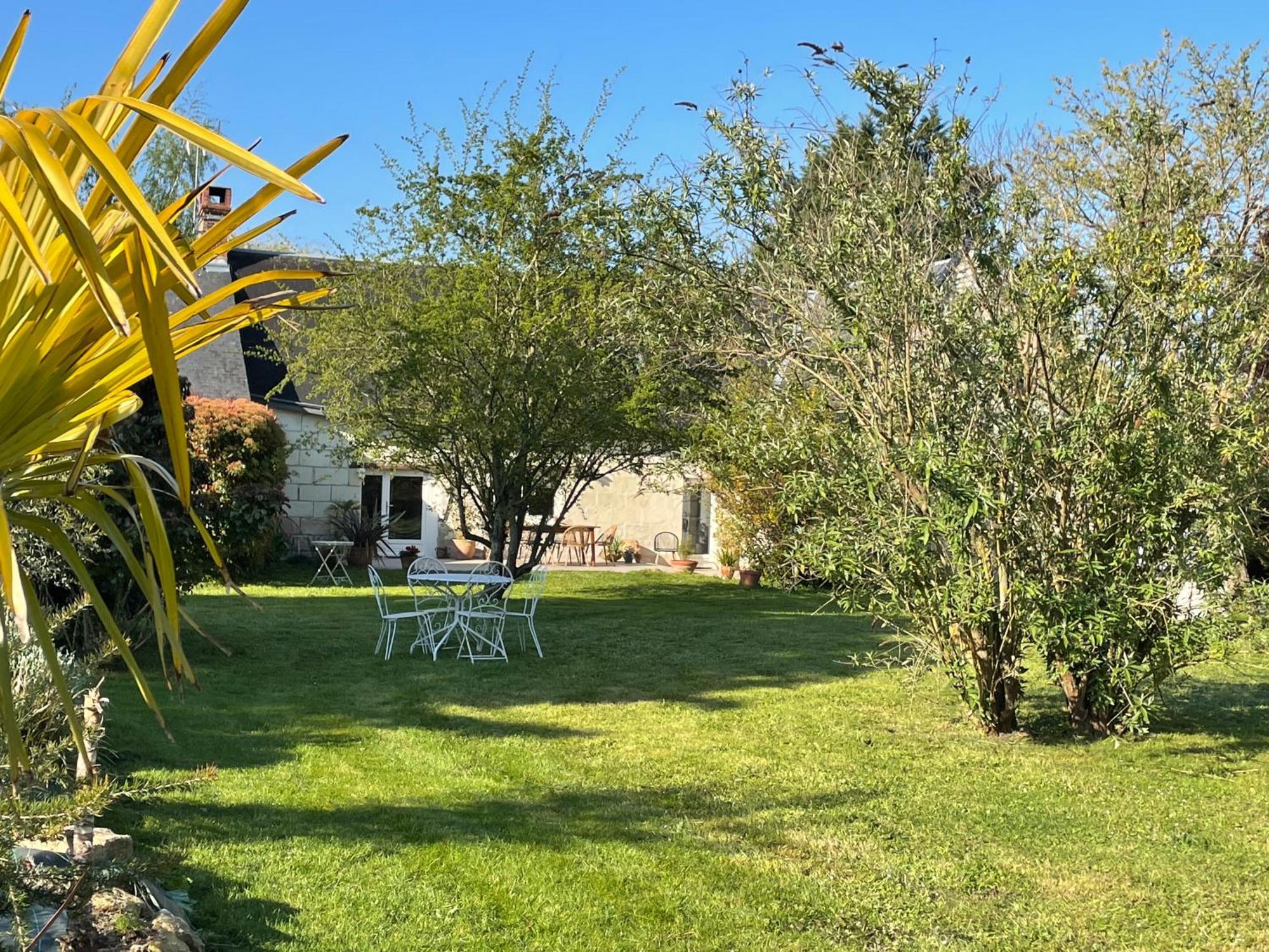 Chambres D Hotes Avec Piscine Et Spa La Foliere Saumur Villebernier Exteriör bild